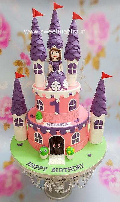 Grand Princess Castle cake - Cake by Sweet Mantra Homemade Customized Cakes Pune