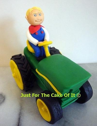 Easton's Tractor - Cake by Nicole - Just For The Cake Of It