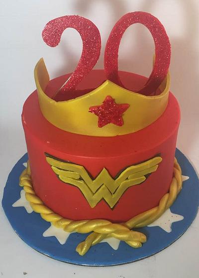 Wonder Woman Cake - Cake by givethemcake