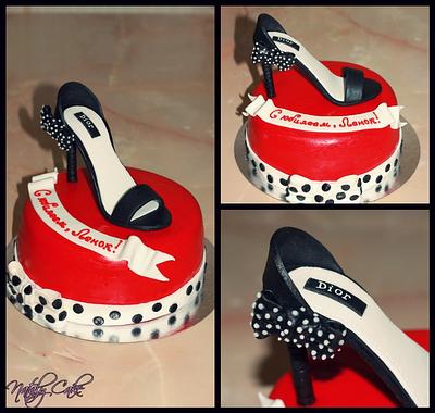 cake with Shoe - Cake by Nataly Cake