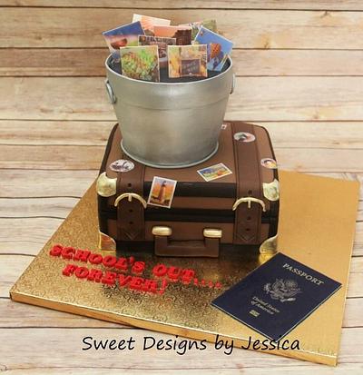 Jane's retirement - Cake by SweetdesignsbyJesica