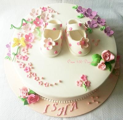 Butterfly kisses and flower petal wishes.... - Cake by Oven 180 Degrees