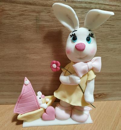 Sweet bunny  - Cake by Ellyys