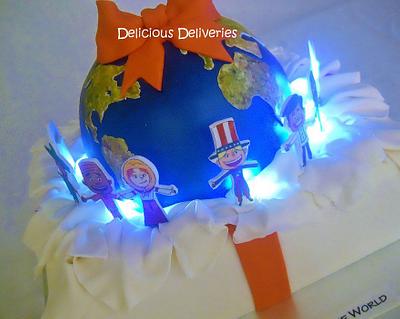 Christmas Around the World - Cake by DeliciousDeliveries