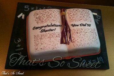 By The Book - Cake by Misty Moody