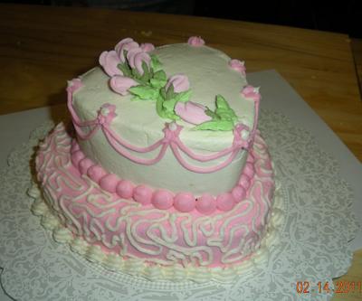 Valentines cake - Cake by Kimberly