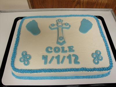 Baptism Cake - Cake by naughtyandnicecakes