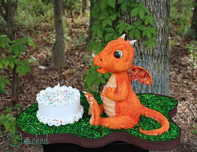 Baby Dragon - Cake by Stacked