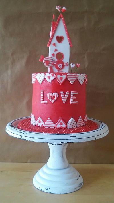 Valentine's day cake - Cake by Despoina Karasavvidou