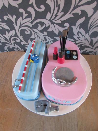 18th cake - Cake by jen lofthouse