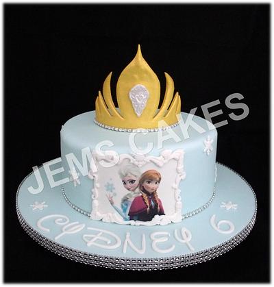 Frozen crown - Cake by Cakemaker1965