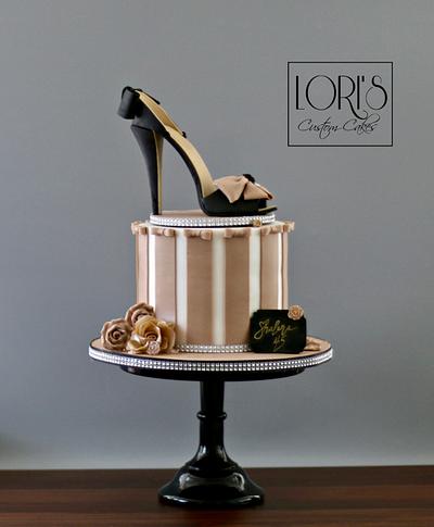 Stiletto cake  - Cake by Lori Mahoney (Lori's Custom Cakes) 