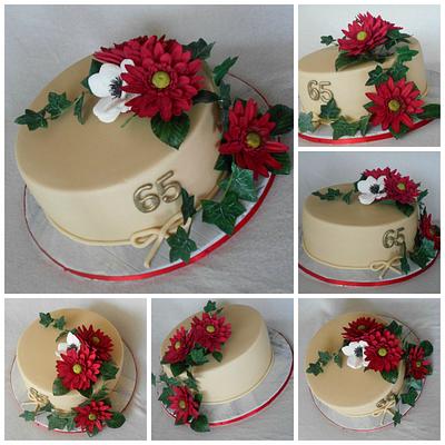 65th birthday - Cake by Anka