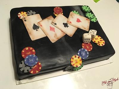 Life is a gamble  - Cake by KaetvanKirsch