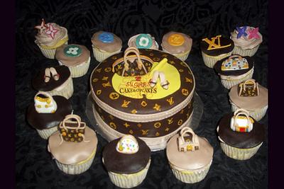 Louis Vuitton Cake&cupcakes - Cake by SUGARScakecupcakes