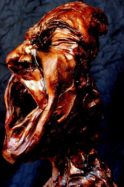 The scream - Cake by Dorothy Klerck