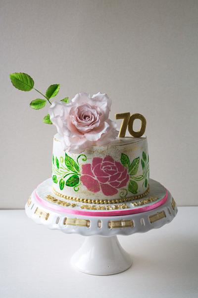 Birthday cake - Cake by Dimi's sweet art