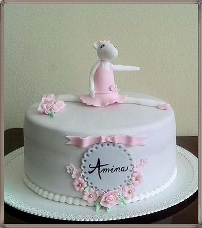 Angelina ballerina - Cake by GigiZe
