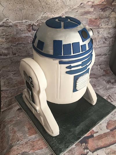 R2D2 StarWars - Cake by Totally Caked!