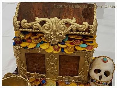 Treasure and Jewels - Cake by Anshalica Miles -Destiny's Delights Custom Cakes