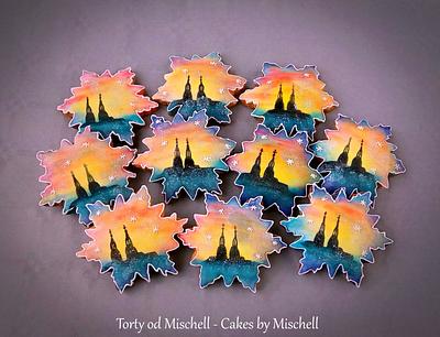 Painted stars ... - Cake by Mischell