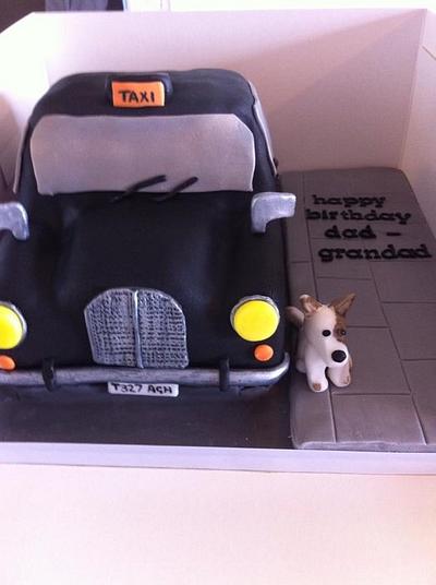 london taxi - Cake by Amanda Forrester 