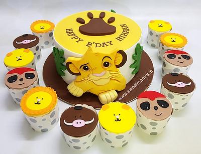Lion cake - Cake by Sweet Mantra Homemade Customized Cakes Pune