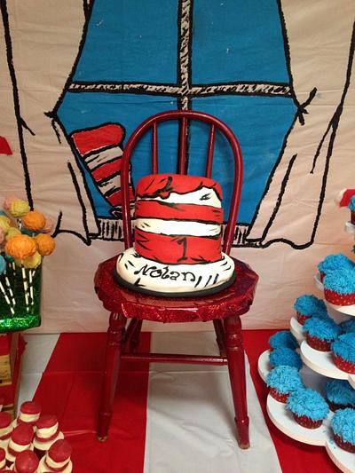 Dr. Seuss birthday - Cake by TLB
