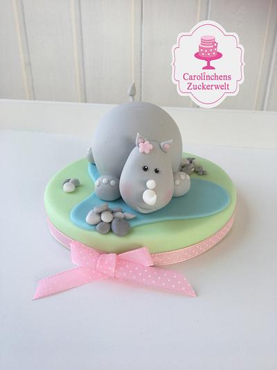 💕 Rhino Baby 💕 - Cake by Carolinchens Zuckerwelt 