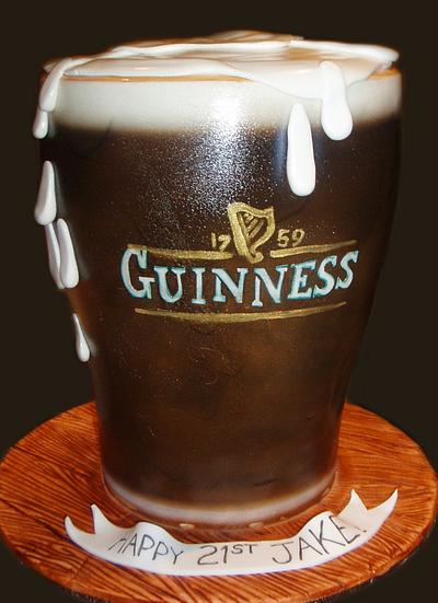 Guinness Glass - Cake by Nada