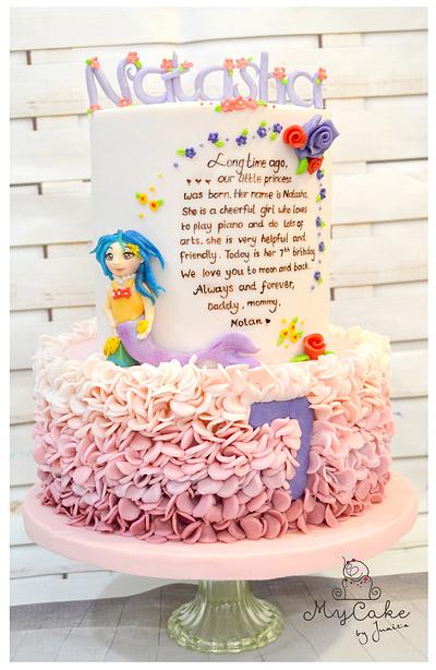 Mermaid Tales - Cake by Hopechan