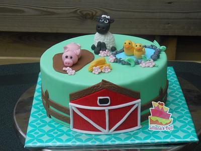 farm cake - Cake by Liliana Vega