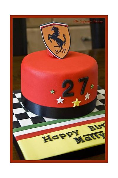 Ferrari! - Cake by Glenys Talbot