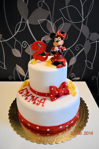Minnie birthday cake - Cake by DolciCapricci