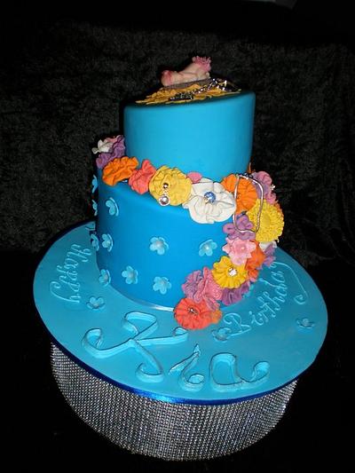 Pandora 21st - Cake by Sugarart Cakes