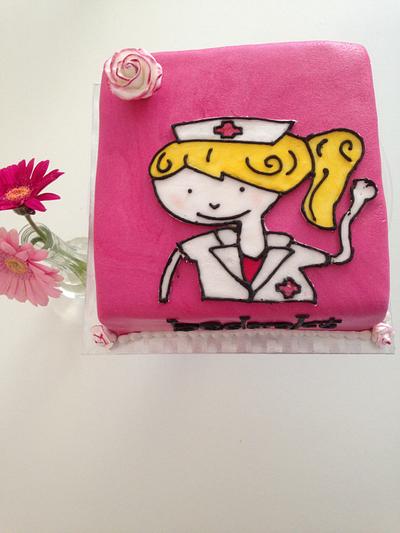 Nurse - Cake by priscilla-patisserie
