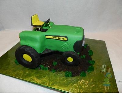 John Deere grooms cake - Cake by Jaclyn 