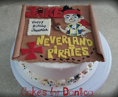 Neverland Pirates - Cake by Chittenango Cakes