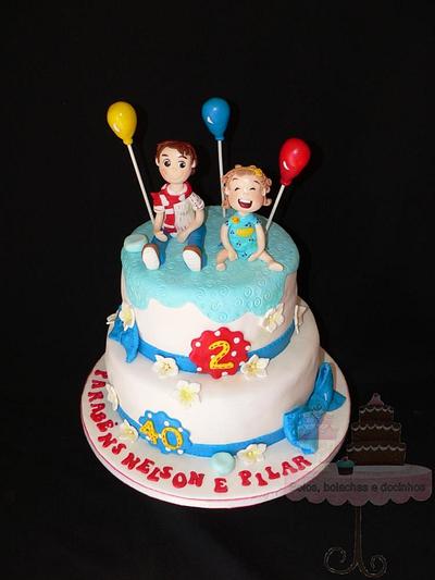 father and little daughter - Cake by BBD