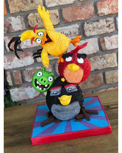 Angry Birds Cake - Cake by Şule 