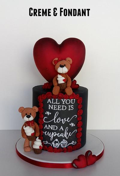 All you need cake - Cake by Creme & Fondant