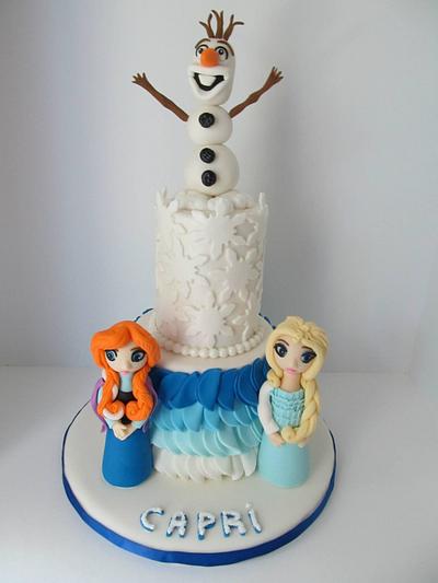 Frozen Cake - Cake by Denise Frenette 