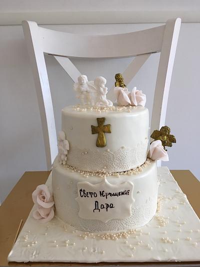 Christening cake - Cake by Doroty