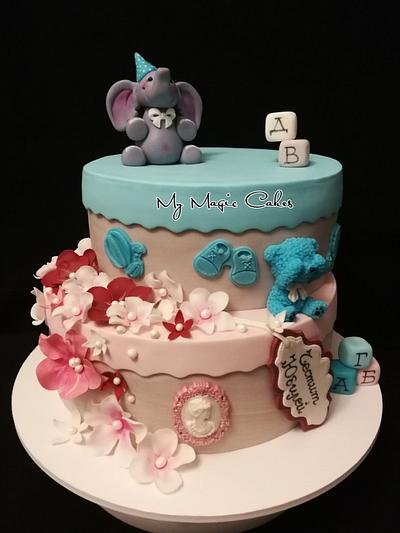 Two worlds - Cake by My Magic Cakes 