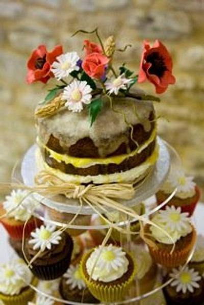 Rustic Naked Cake  - Cake by Sugar, Ice and All Things Nice