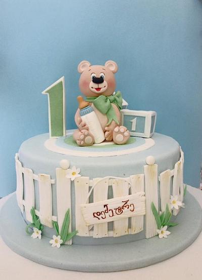 teddy bear cake - Cake by Casta Diva