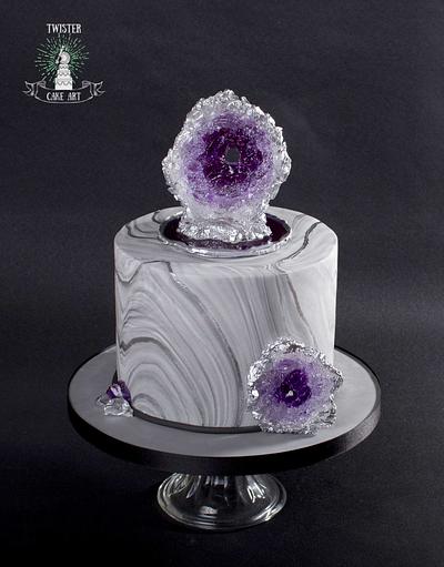 Geode cake - Cake by Twister Cake Art