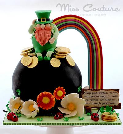 Tiddly Hee, Tiddly Ho! Happy St Patrick's Day to One & All! - Cake by misscouture