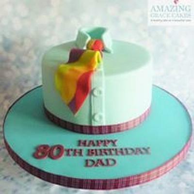 Loud Tie Cake  - Cake by Amazing Grace Cakes