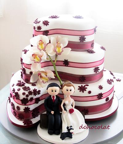 Weeding cake - Cake by Dchocolat